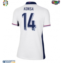 Ženski Nogometni dresi Anglija Ezri Konsa #14 Domači EP 2024 Kratek Rokav